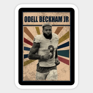 Baltimore Ravens Odell Beckham Jr Sticker